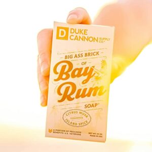 Duke Cannon Bay Rum Scent Bar Soap 10 oz - Image 7