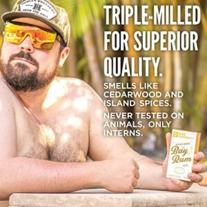 Duke Cannon Bay Rum Scent Bar Soap 10 oz - Image 5