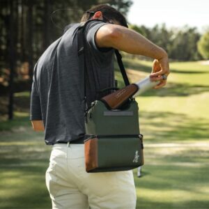 Kanga Pouch Green 12 cans Cooler P01-ST-WOOD - Image 2