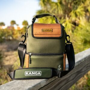 Kanga Pouch Green 12 cans Cooler P01-ST-WOOD - Image 7