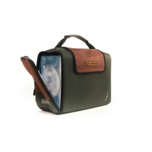 Kanga The Kase Mate Green 12 cans Cooler KM03-ST-12-WOOD