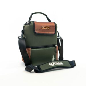 Kanga Pouch Green 12 cans Cooler P01-ST-WOOD
