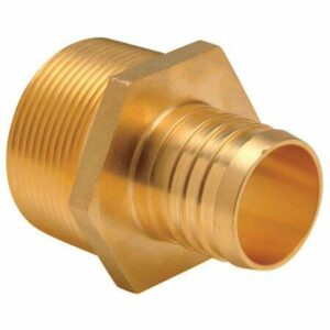 Zurn 1/2 in. PEX Barb X 1/2 in. D MPT Brass Adapter 10-Pack UC120LFA10 - Image 2