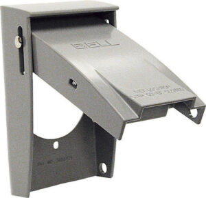 Raco RAYNTITE Rectangle Aluminum 1 gang Weatherproof Cover 5030-0