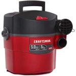 CRAFTSMAN 5 gal Corded Wet/Dry Vacuum 5 amps 120 V 5 HP CMXEVBE17925