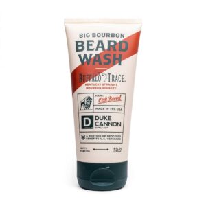Duke Cannon Big Bourbon Buffalo Trace Scent Beard Wash 6 oz