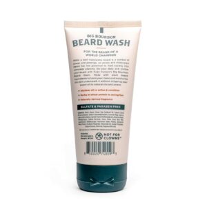 Duke Cannon Big Bourbon Buffalo Trace Scent Beard Wash 6 oz - Image 2