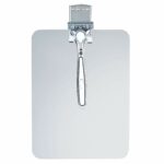 Better Living VISO Chrome Silver Glass Shower Mirror 13545
