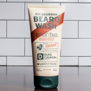 Duke Cannon Big Bourbon Buffalo Trace Scent Beard Wash 6 oz - Image 6