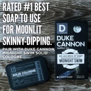 Duke Cannon Midnight Swim Scent Bar Soap 10 oz - Image 4