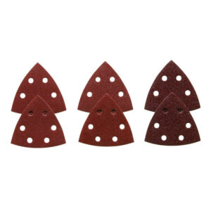 Bosch CS500 6-Pack Assortment General Purpose Hook-and-Loop Sanding Triangles