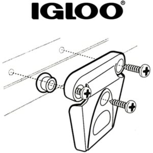 Igloo Cooler Standard Plastic Latch 1pk 24013 - Image 6