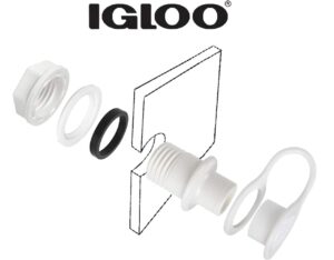 Igloo Replacement Triple Snap Drain Plug 24010 - Image 3