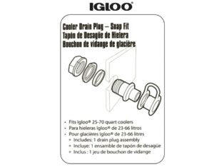 Igloo Replacement Triple Snap Drain Plug 24010 - Image 6