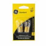 GE Miniature Lamps 97BP For License Plates 12 volts 2-Pack 12322