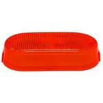 Peterson Red Oblong Clearance/Side Marker Light Replacement Lens V108-15R