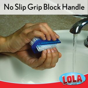 Lola Products Hand & Nail Brush 3" L363 - Image 6