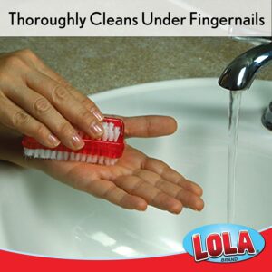 Lola Products Hand & Nail Brush 3" L363 - Image 3