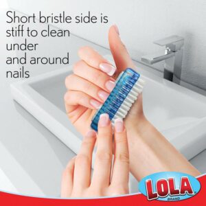 Lola Products Hand & Nail Brush 3" L363 - Image 4