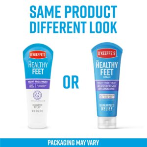 O'Keeffe's For Healthy Feet White Night Treatment Foot Cream 3 oz - Image 6