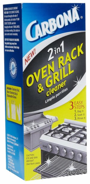 Carbona No Scent 2-in-1 Oven Rack and Grill Cleaner 16.8 oz Liquid 320