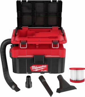 Milwaukee M18 FUEL Packout 2.5 gal Cordless Wet/Dry Vacuum Tool Only 18 V - Image 5