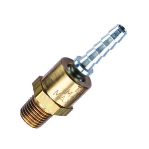 Tru-Flate Brass/Steel Air Line Swivel Fitting 1/4 in. Male TRFL21605