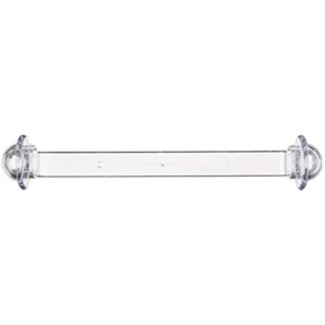 Spectrum Diversified, Easy Installation Wall Mount Paper Towel Holder, Clear - Image 2
