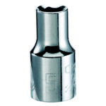Craftsman 5 mm X 1/4 in. drive Metric 6 Point Standard Shallow Socket