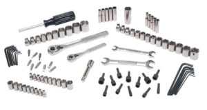 Craftsman 1/4 and 3/8 in. drive Metric and SAE 6 Point Mechanic's Tool Set 95 pc
