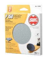 Shopsmith 5 in. Aluminum Oxide Adhesive Sanding Disc 150 Grit Fine 15 pk