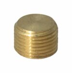JMF Company 1/4 in. MPT Brass Counter Sunk Plug 2-Pack