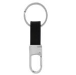 Hillman 1.5 in. D Metal Black/Silver Key Clip 3-Pack