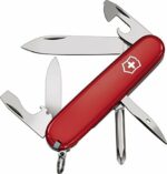 Victorinox Tinker Red 420 HC Stainless Steel 3.5 in. Multi-Function Knife