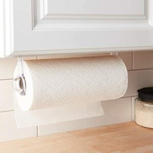 Spectrum Diversified, Easy Installation Wall Mount Paper Towel Holder, Clear - Image 5