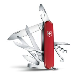 Victorinox Swiss Army Huntsman Pocket Knife, Red - Image 2