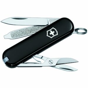 Victorinox Classic SD Black 420 HC Stainless Steel 2.25 in. Multi-Function Knife
