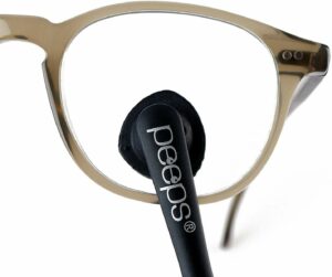 CarbonKlean Peeps Black Carbon Eyeglass Cleaner PEEPS-1-RUB - Image 3