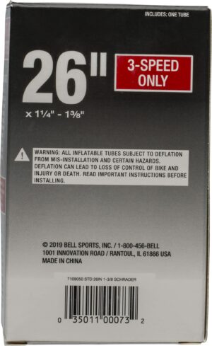 Bell Sports 26 in. Rubber Bicycle Inner Tube - Image 6