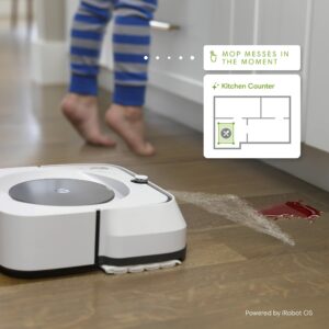 iRobot Braava m6 Bagless Cordless Standard Filter WiFi Connected Rechargeable Sweeper - Image 7