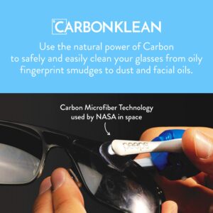 CarbonKlean Peeps Gray Carbon Eyeglass Cleaner PEEPS-1-EJSG - Image 3