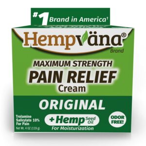 Hempvana Pain Relief Cream 4 oz. 13548-6 - Image 7