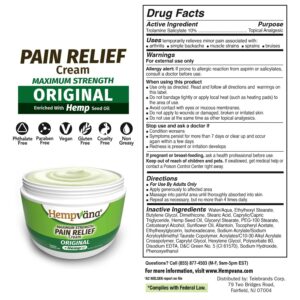 Hempvana Pain Relief Cream 4 oz. 13548-6 - Image 6