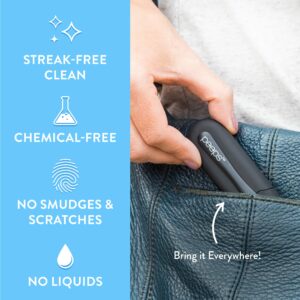 CarbonKlean Peeps Gray Carbon Eyeglass Cleaner PEEPS-1-EJSG - Image 4