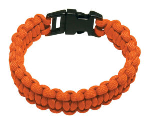 SecureLine 5/32 in. D X 7 ft. L Orange Braided Nylon Large Survival Bracelet - Image 2