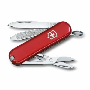 Victorinox Classic SD Red 420 HC Stainless Steel 2.25 in. Multi-Function Knife