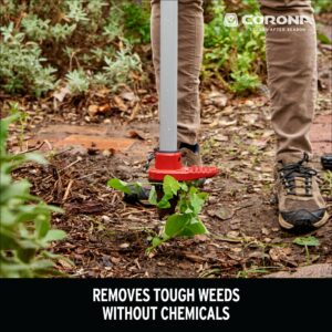 Corona WeedDestroyer Carbon Steel Weeder Steel Handle LG 3654 - Image 2