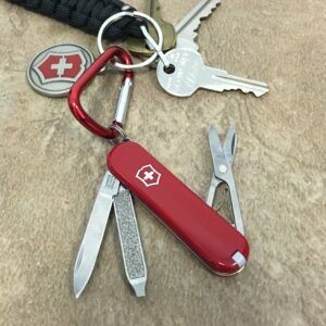Victorinox Classic SD Red 420 HC Stainless Steel 2.25 in. Multi-Function Knife - Image 9