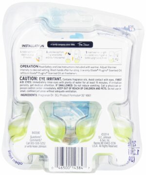 Glade Plug-Ins Clean Linen Scent Air Freshener Refill 1.34 oz Liquid (Case of 6) - Image 2