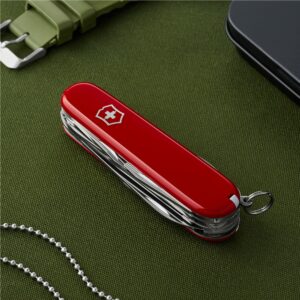 Victorinox Swiss Army Huntsman Pocket Knife, Red - Image 4